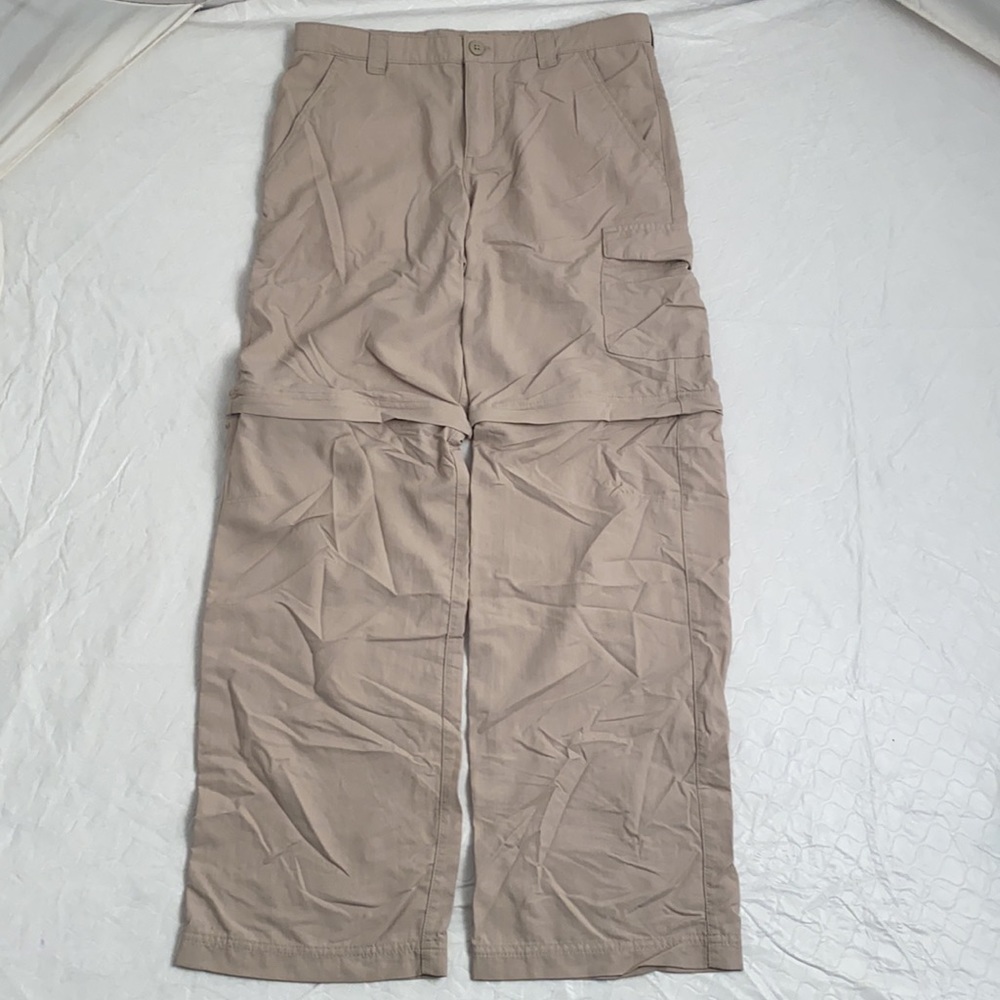 Columbia convertible lightweight khaki hiking pants L